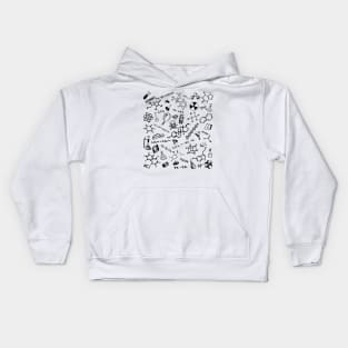 Chemistry Background 2 Kids Hoodie